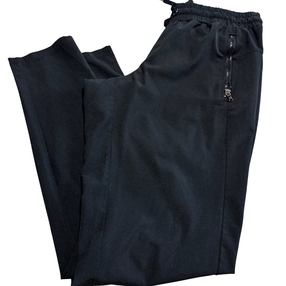 Champion C9 Mens Black Tapered Jogger Track Pants Zipper Pockets‎ XS B9087-AWZ